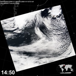 Level 1B Image at: 1450 UTC