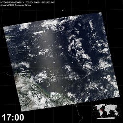 Level 1B Image at: 1700 UTC