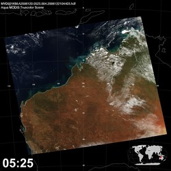 Level 1B Image at: 0525 UTC