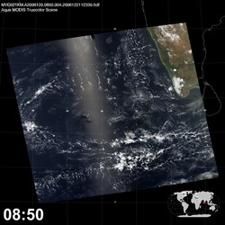 Level 1B Image at: 0850 UTC