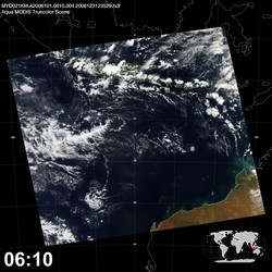 Level 1B Image at: 0610 UTC