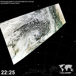 Level 1B Image at: 2225 UTC