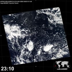 Level 1B Image at: 2310 UTC