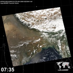 Level 1B Image at: 0735 UTC