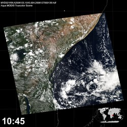 Level 1B Image at: 1045 UTC