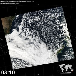 Level 1B Image at: 0310 UTC