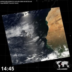 Level 1B Image at: 1445 UTC