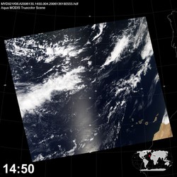 Level 1B Image at: 1450 UTC