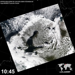 Level 1B Image at: 1045 UTC