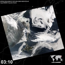 Level 1B Image at: 0310 UTC