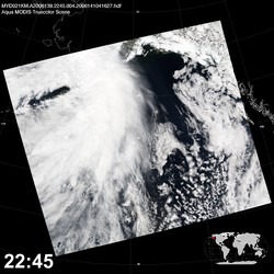 Level 1B Image at: 2245 UTC