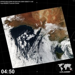 Level 1B Image at: 0450 UTC