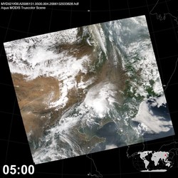 Level 1B Image at: 0500 UTC