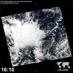 Level 1B Image at: 1610 UTC