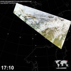 Level 1B Image at: 1710 UTC