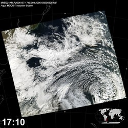 Level 1B Image at: 1710 UTC