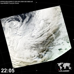 Level 1B Image at: 2205 UTC