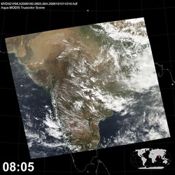 Level 1B Image at: 0805 UTC