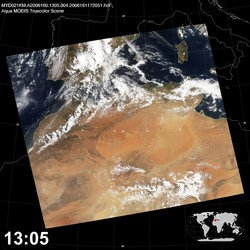 Level 1B Image at: 1305 UTC