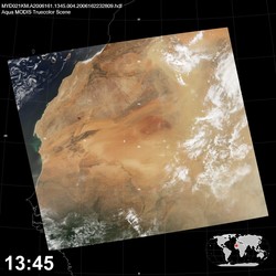 Level 1B Image at: 1345 UTC