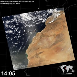 Level 1B Image at: 1405 UTC