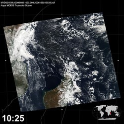 Level 1B Image at: 1025 UTC