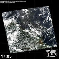 Level 1B Image at: 1705 UTC