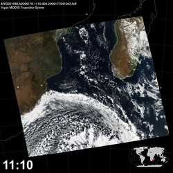 Level 1B Image at: 1110 UTC