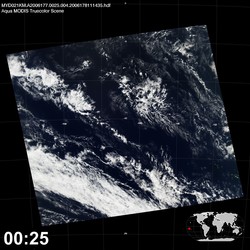 Level 1B Image at: 0025 UTC