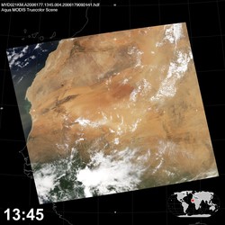 Level 1B Image at: 1345 UTC