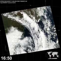 Level 1B Image at: 1650 UTC