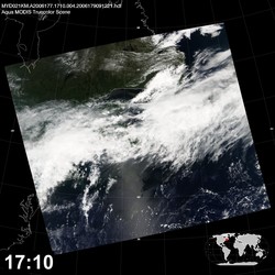 Level 1B Image at: 1710 UTC