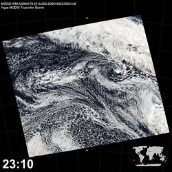 Level 1B Image at: 2310 UTC