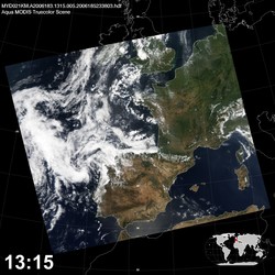 Level 1B Image at: 1315 UTC