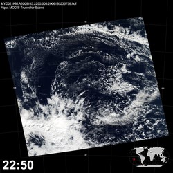 Level 1B Image at: 2250 UTC