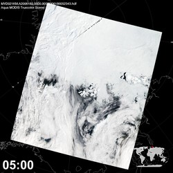 Level 1B Image at: 0500 UTC