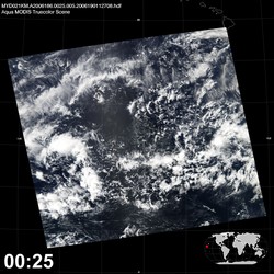 Level 1B Image at: 0025 UTC