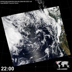 Level 1B Image at: 2200 UTC