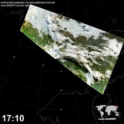 Level 1B Image at: 1710 UTC