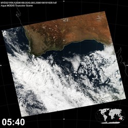 Level 1B Image at: 0540 UTC