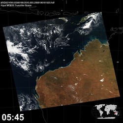 Level 1B Image at: 0545 UTC