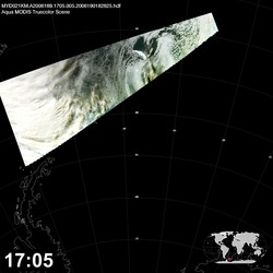 Level 1B Image at: 1705 UTC