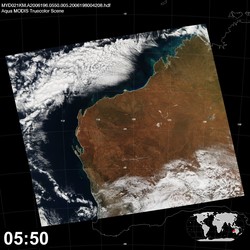 Level 1B Image at: 0550 UTC