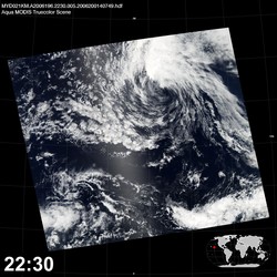 Level 1B Image at: 2230 UTC