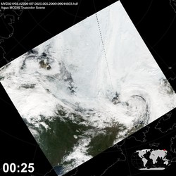 Level 1B Image at: 0025 UTC