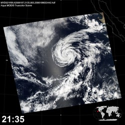 Level 1B Image at: 2135 UTC