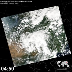 Level 1B Image at: 0450 UTC