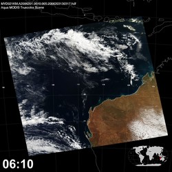 Level 1B Image at: 0610 UTC