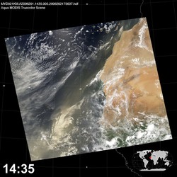 Level 1B Image at: 1435 UTC