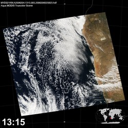 Level 1B Image at: 1315 UTC